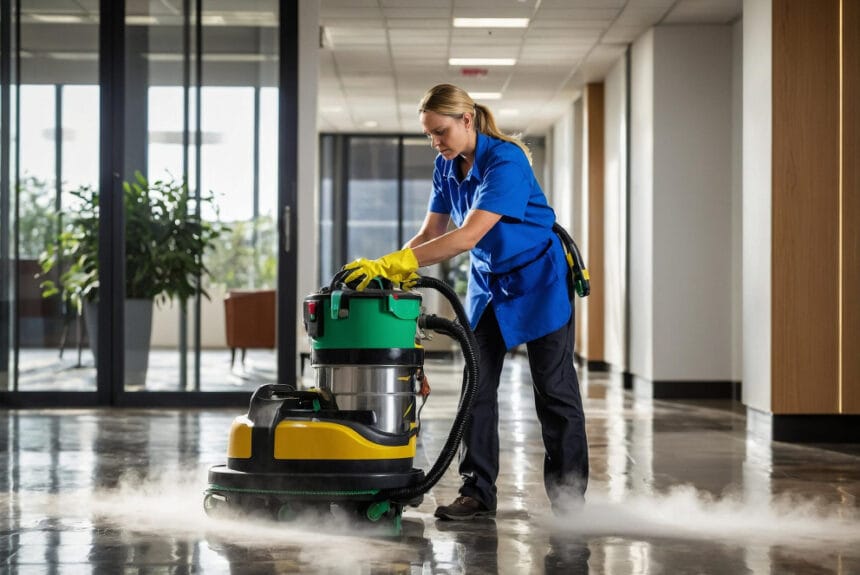53807 Servicii profesionale de curățenie pentru spații comerciale